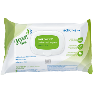 mikrozid® universal wipes green line